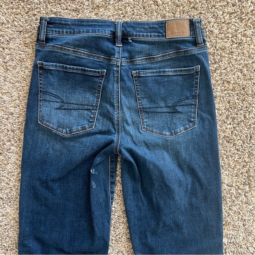 American Eagle Slim Straight Jean - Size 4 - Picture 2 of 8